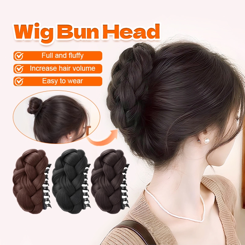 กิ๊บติดผมดังโงะ แฮร์พีช มวยผมปลอม ดังโงะแบบหนีบ ดูเป็นธรรมชาติ สไตล์เกาหลี