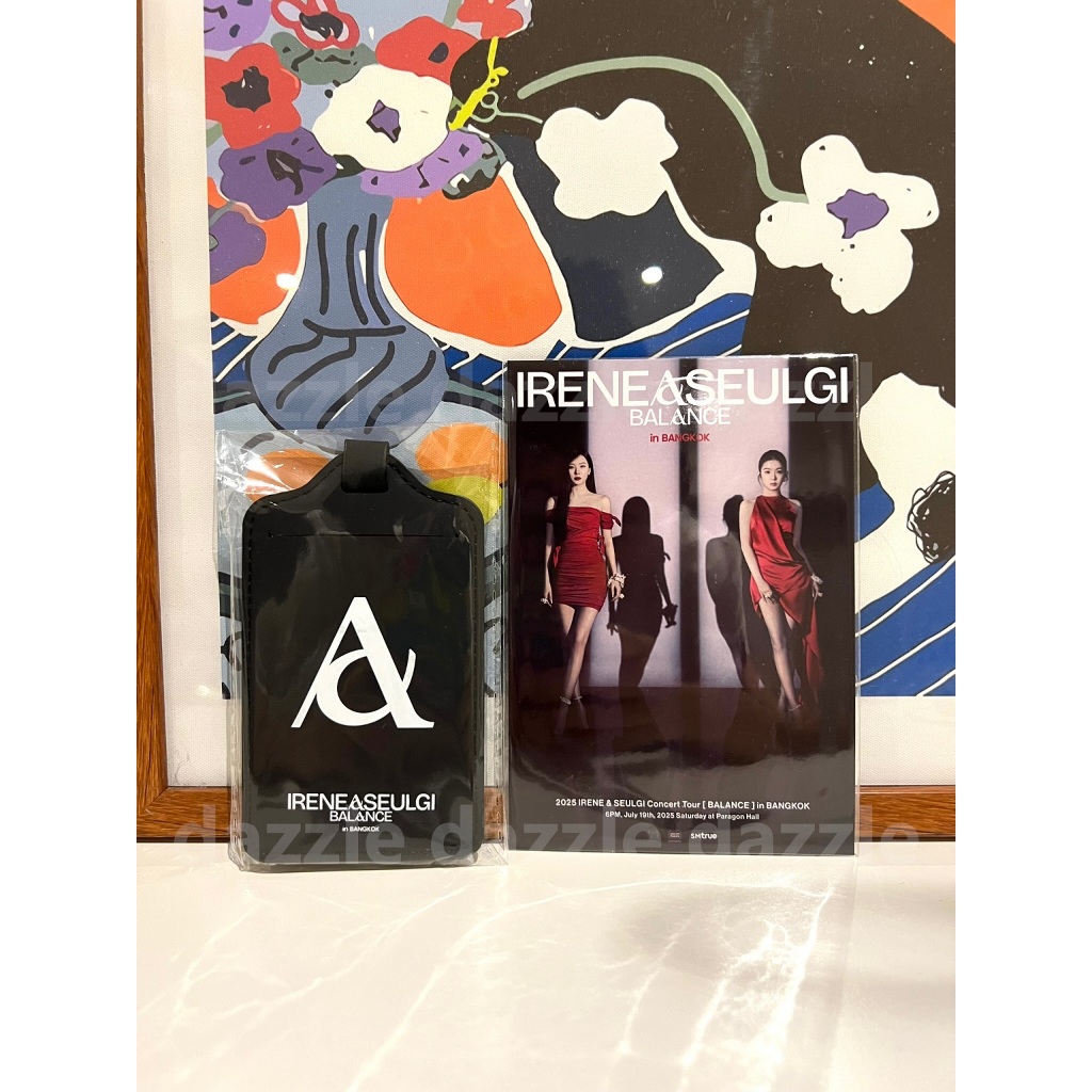 [พร้อมส่ง] Tagห้อยกระเป๋า & โปสการ์ด Set VIP [RedVelvet — IRENE SEULGI BALANCE BKK]