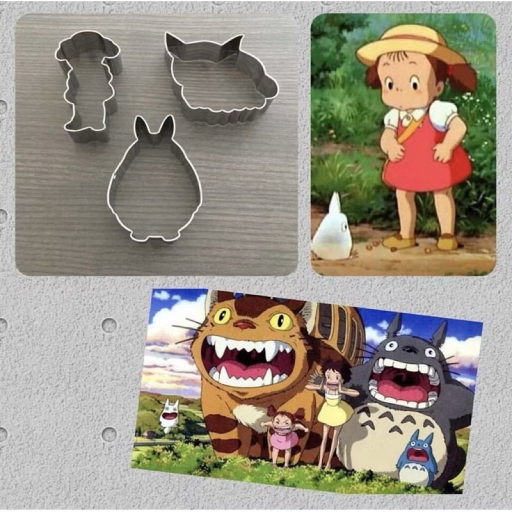 Totoro Cookie Cutter 3ชิ้น