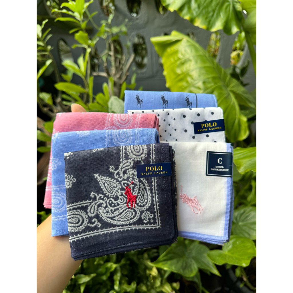 พร้อมส่ง ผ้าโปโล ผ้าเช็ดหน้าโปโล ผ้าpolo ของแท้💯