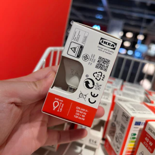 E14 (แสงขาว) หลอดไฟอีเกีย SOLHETTA ซูเฮตต้า หลอดไฟ LED E14 470 ลูเมน