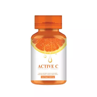 (ซื้อ 1 แถม 1) ACTIVE-C แอคทีฟ-ซี วิตามินซี 500 mg/แคปซูล (ตราวิษามิน) จำนวน 2 กระปุก รวม 60 แคปซูล
