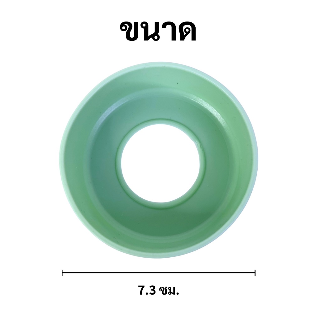 XIAOJU ซิลิโคนรองก้นแก้ว กันลื่น กันกระแทก ถนอมก้นแก้วน้ำ ช่วยเกาะยึดเมื่อวางแก้วบนพื้นผิวที่ลื่นได้ดี กว้าง 7.3 ซม. - รูปที่ 2