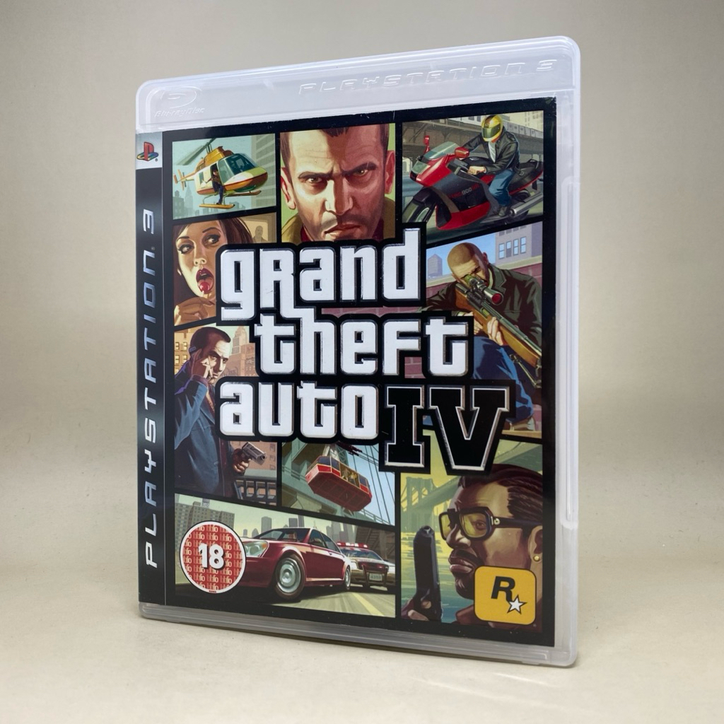 GTA IV Grand Theft Auto 4 (PS3) | PlayStation 3 | Zone 2 EUR | English | สินค้าแท้ มือสอง ใช้งานปกติ