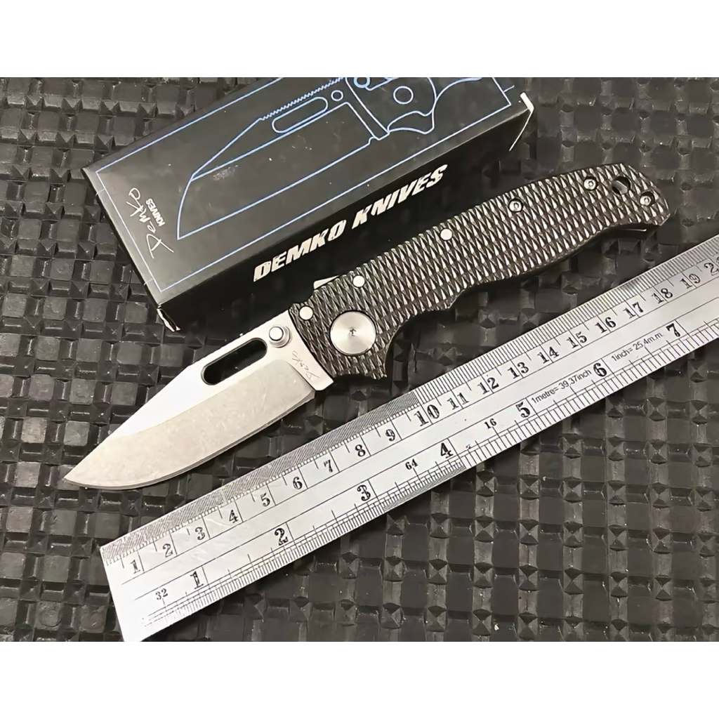 มีดพับ เดมโก้ Demko knife oem ระบบล็อค Shark lock ขนาด /ช CM แข็งแกร่ง ทนทาน มีดเดินป่า ตั้งแคมป์ มีด สั้น มีดพับพกพา
