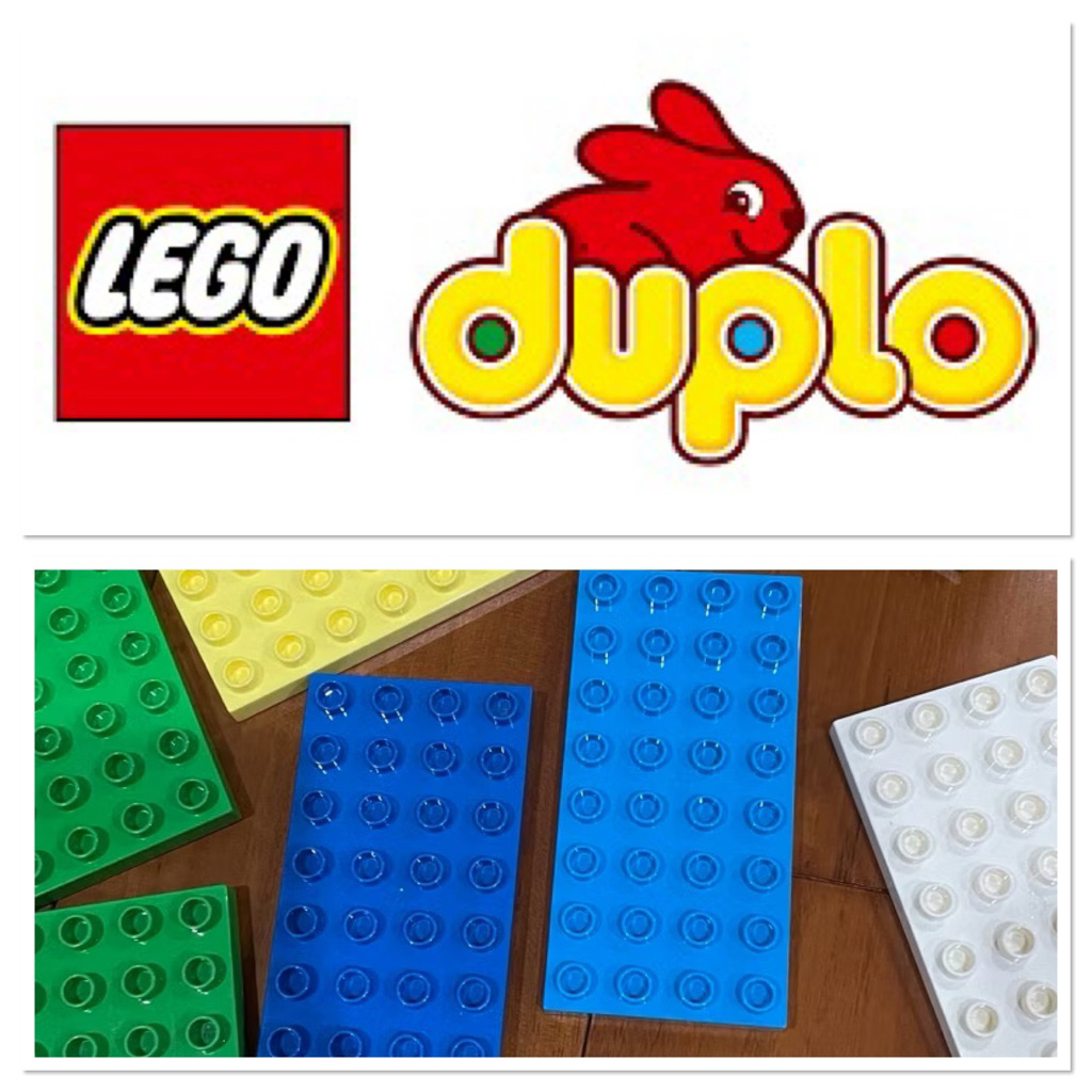 lego duplo plate จุด 4x8