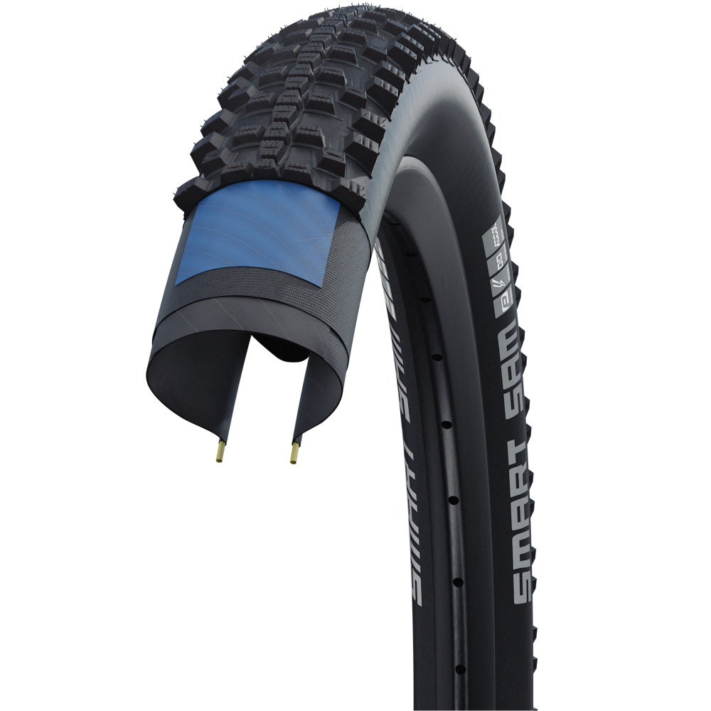ยางนอก ยางนอก SCHWALBE MTB รุ่น SMART SAM ขอบลวด สีดำ 27.5x2.1 / 27.5x2.25