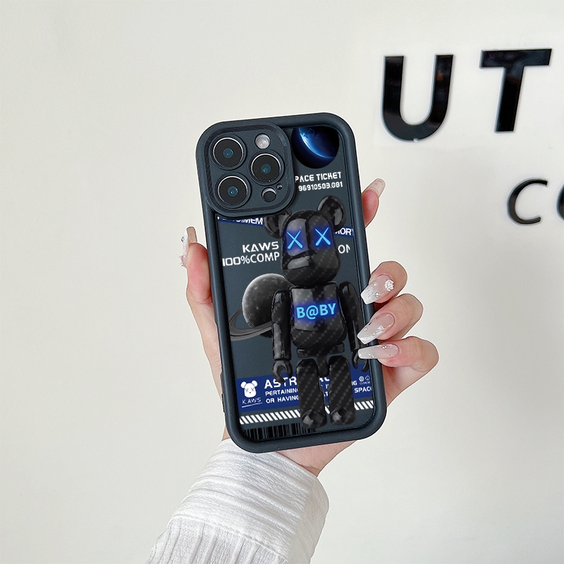 เคส เคส  Samsung A55 A54 A53 A52s A52 A51 A30s A50s เคสซิลิโคนนิ่มกันกระแทกแฟชั่นเคสโทรศัพท์หมีรุนแรงใหม่ - รูปที่ 5