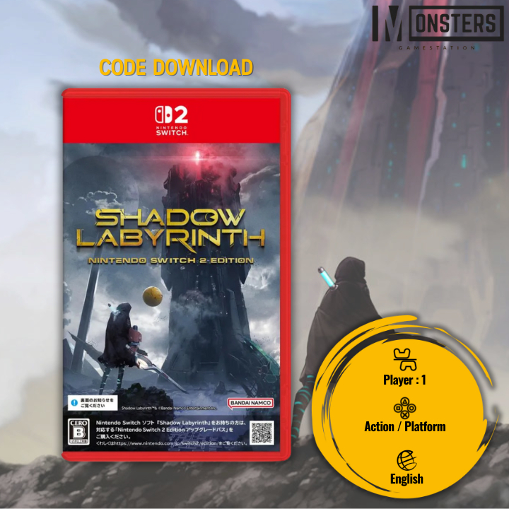 Shadow Labyrinth [Nintendo Switch 2] [มือ1] (สินค้าพร้อมส่ง) *เป็นโค้ดดาวน์โหลด*