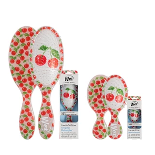 WET BRUSH แปรงหวีผมทรงรี รุ่น ORIGINAL DETANGLER TUTTI FRUITTI CHERRY, LEMON,PEACH