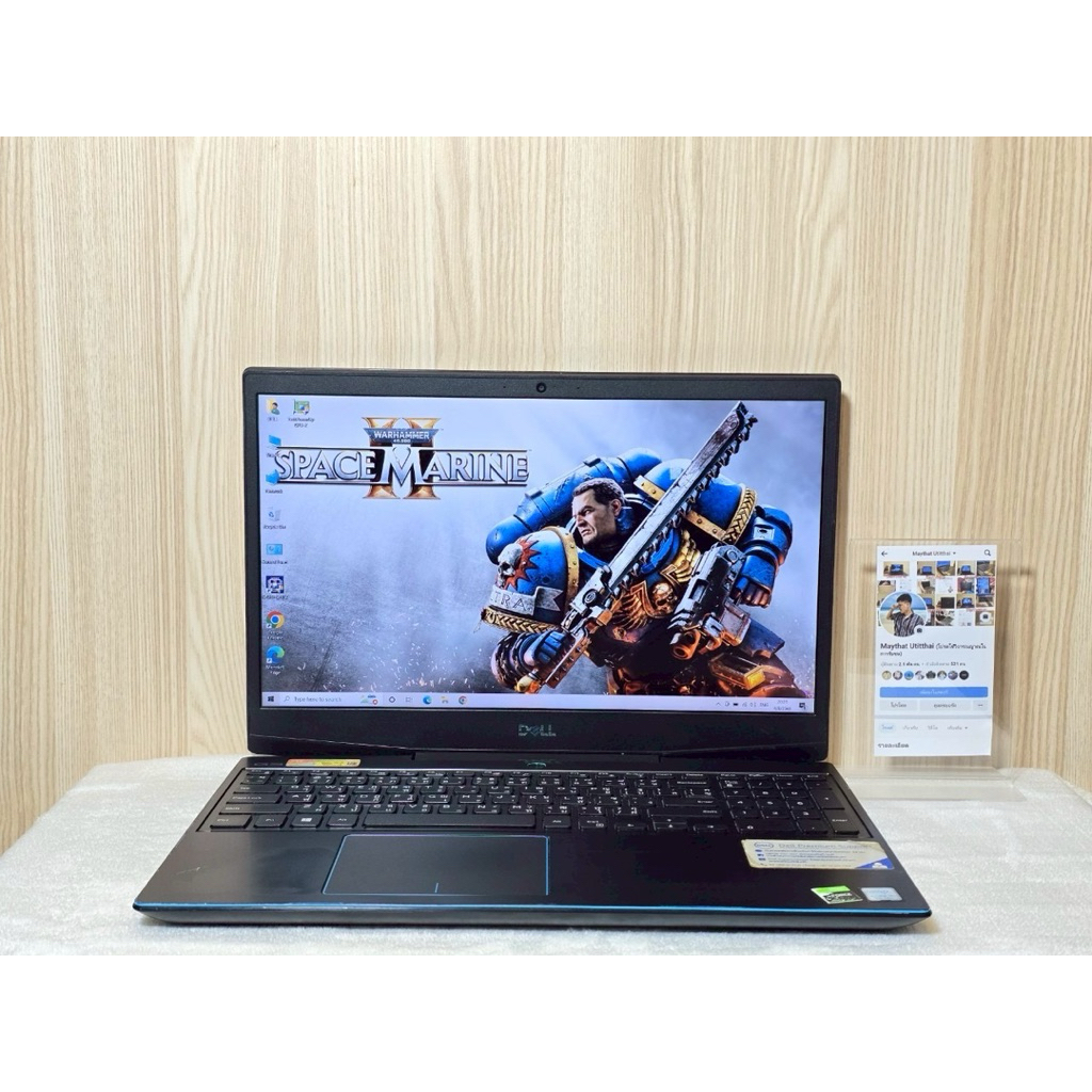 Notebook DELL​ P89F G3 GAMING​  💻CPU Core I5 9300H  4C​ 8T​  โน๊ตบุ๊คมือสอง