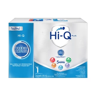 นมผง ไฮคิวสูตร1 พรีไบโอโพรเทก 2750 กรัม นมผงเด็กแรกเกิด-1ปี นมผง HiQ Prebio ProteQ นมไฮคิวสูตร1