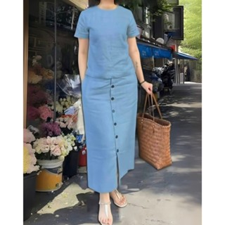 ชุดเซตกระโปรง ผ้าฝ้ายลินินใส่สบาย ผ้านุ่ม ไม่ร้อน ใส่ได้หลาย…