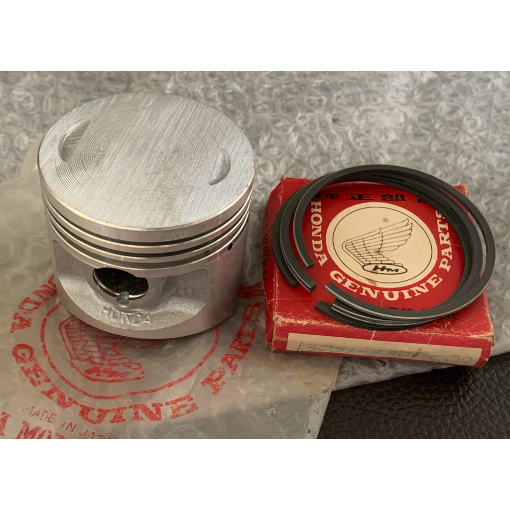 Honda CB125 CL125 SL125 TL125 ลูกสูบพร้อมแหวนแท้ size 1.00
