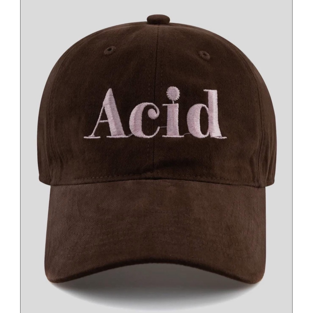 หมวกAcid hat สีน้ำตาล