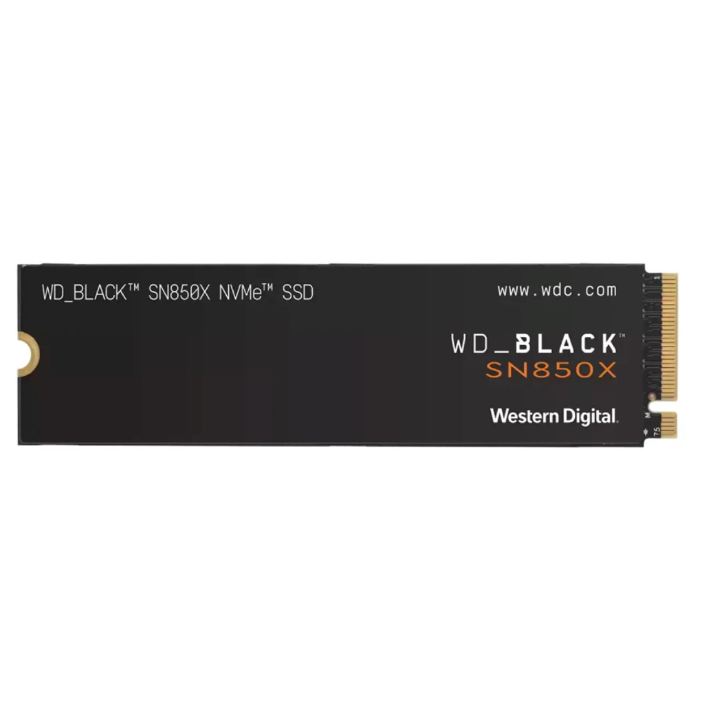 สุดยอด SSD WD BLACK SN850X  PCIe Gen4 x4 Read 7,300 MB/s Write 6,300 MB/s