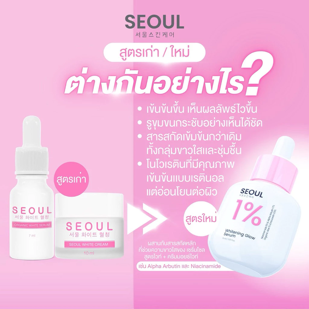 แท้💯เซรั่มโซล ครีมมอยซ์เจอร์ไรเซอร์โซล serum seoul [รัปกันของแท้ ไม่แท้ยินดีคืนเงิน] seoul original *7ชิ้นขึ้นถูกลง* thumbnail 6