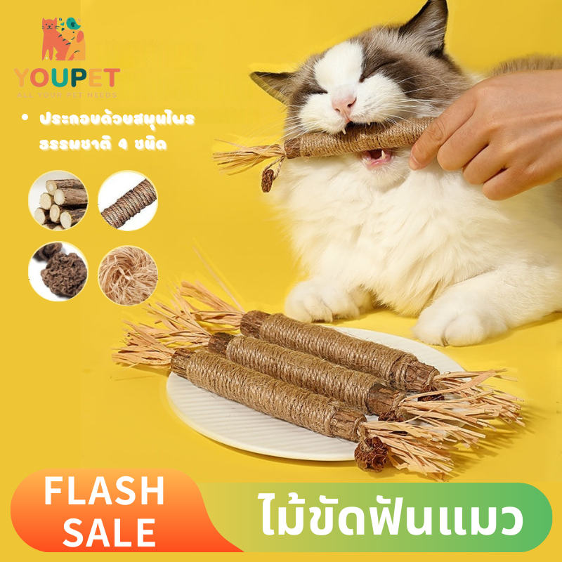 ไม้มาทาทาบิขัดฟันแมว ไม้แมวเมา อันใหญ่ ไม้ขัดฟันแมว ลดคราบหินปูน ขนาดเหมาะกับแมวมากที่สุด ส่งของในไทย