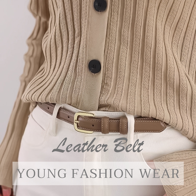 【จัดส่งจากกรุงเทพฯ】  แฟชั่นใหม่ เข็มขัดตกแต่งผ้าเดนิมหัวเข็มขัดคาดเอวปรับได้ เข็มขัด เข็มขัดหนังนิ่ม มัลติฟังก์ชั่น