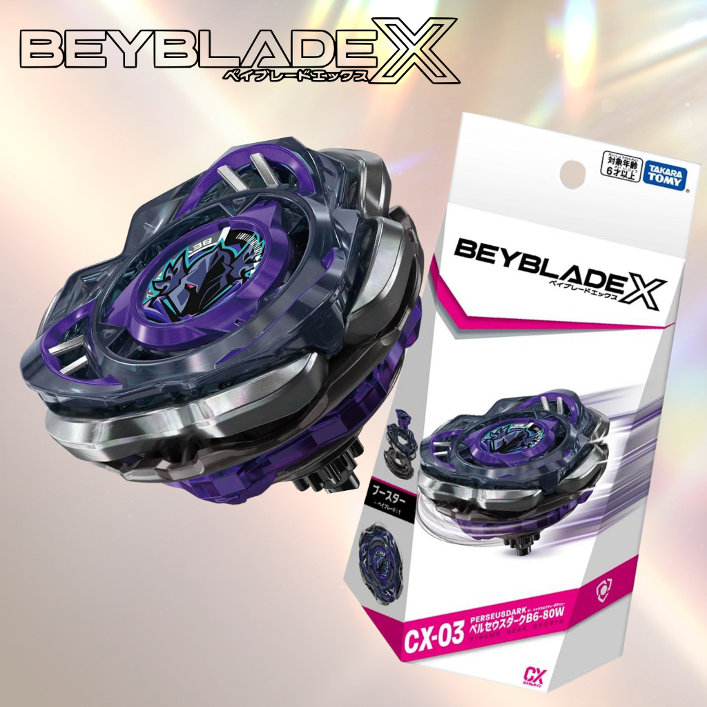 BEYBLADE X CX-03 Booster Perseus Dark B6-80W