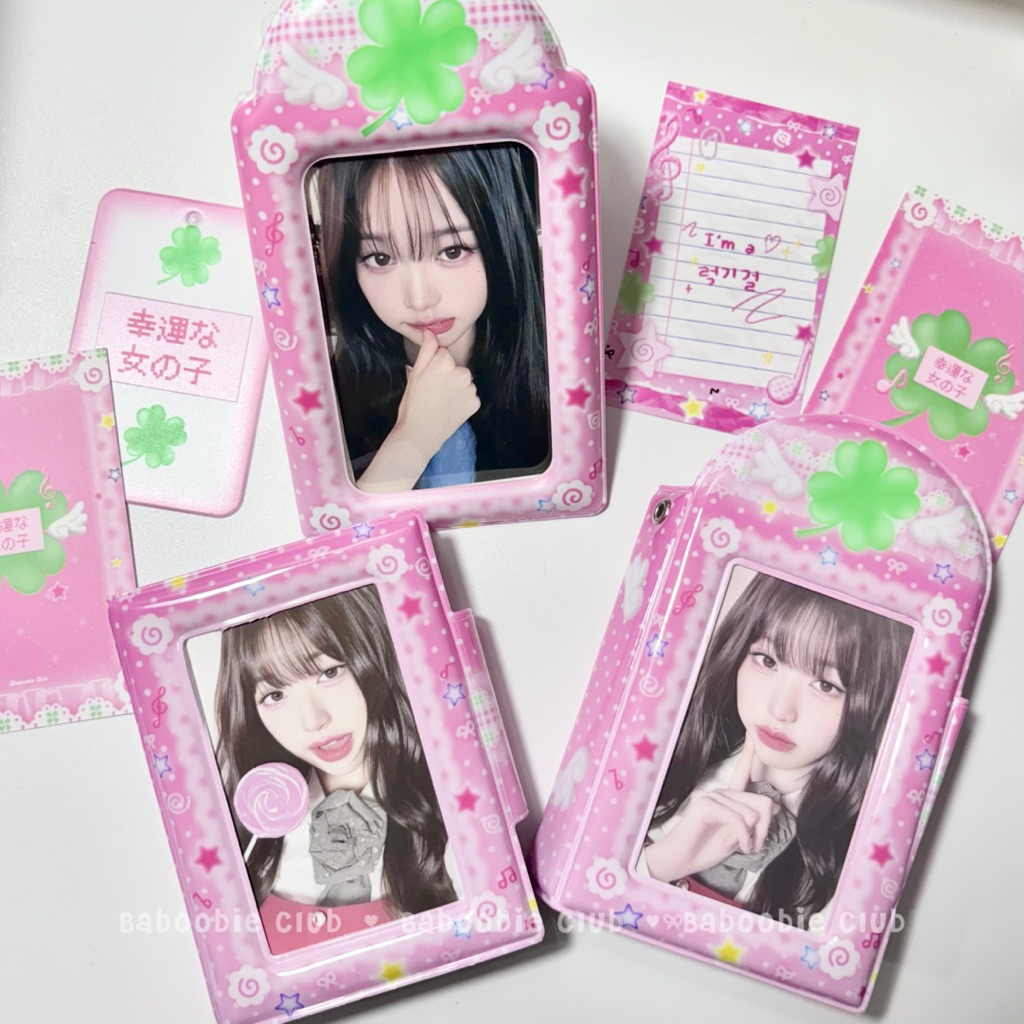 ꒰ Baboobie ꒱ Collect book ‘Lucky Girl’ collection 9 แฟ้มเก็บการ์ด PVC