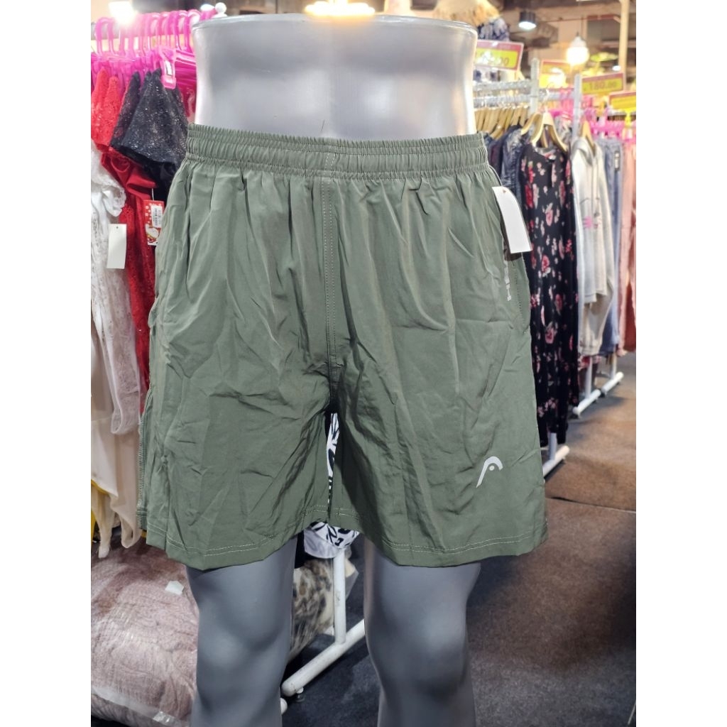 กางเกงขาสั้นผ้าร่ม มีซับใน เนื้อผ้าดี ยืดหยุ่นใส่สบาย สกรีนปลายขาHead - รูปที่ 6