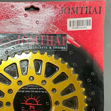 ชุดสเตอร์ หน้า-หลัง Kawasaki ZX-6RR (ZX600 N1,N6F) Ninja/ZX-6R (ZX636 C1,C6F,D6F) ปี 2005 to 2006