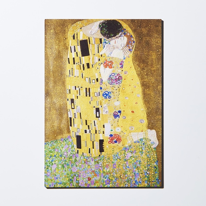 WOOD POSTCARD 3D prints: Klimt The Kiss