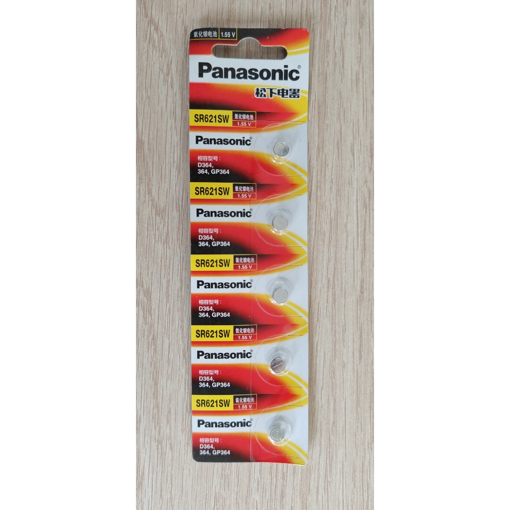 🔘 ถ่านนาฬิกา SR621SW 364 D364 GP364 ของแท้ ถ่านกระดุม 1.55V 🔘