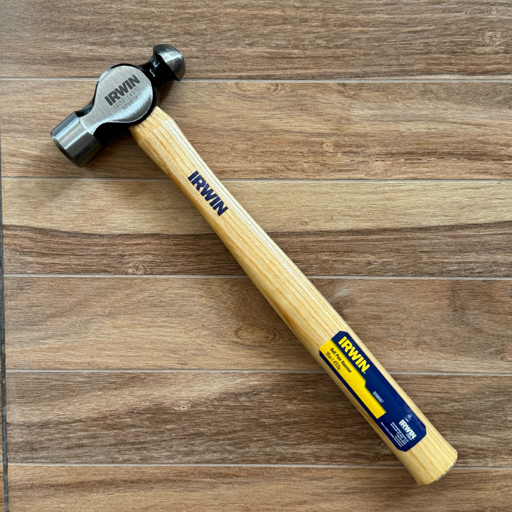 ค้อนหัวกลม IRWIN ด้ามไม้ น้ำหนัก 16 ออนซ์