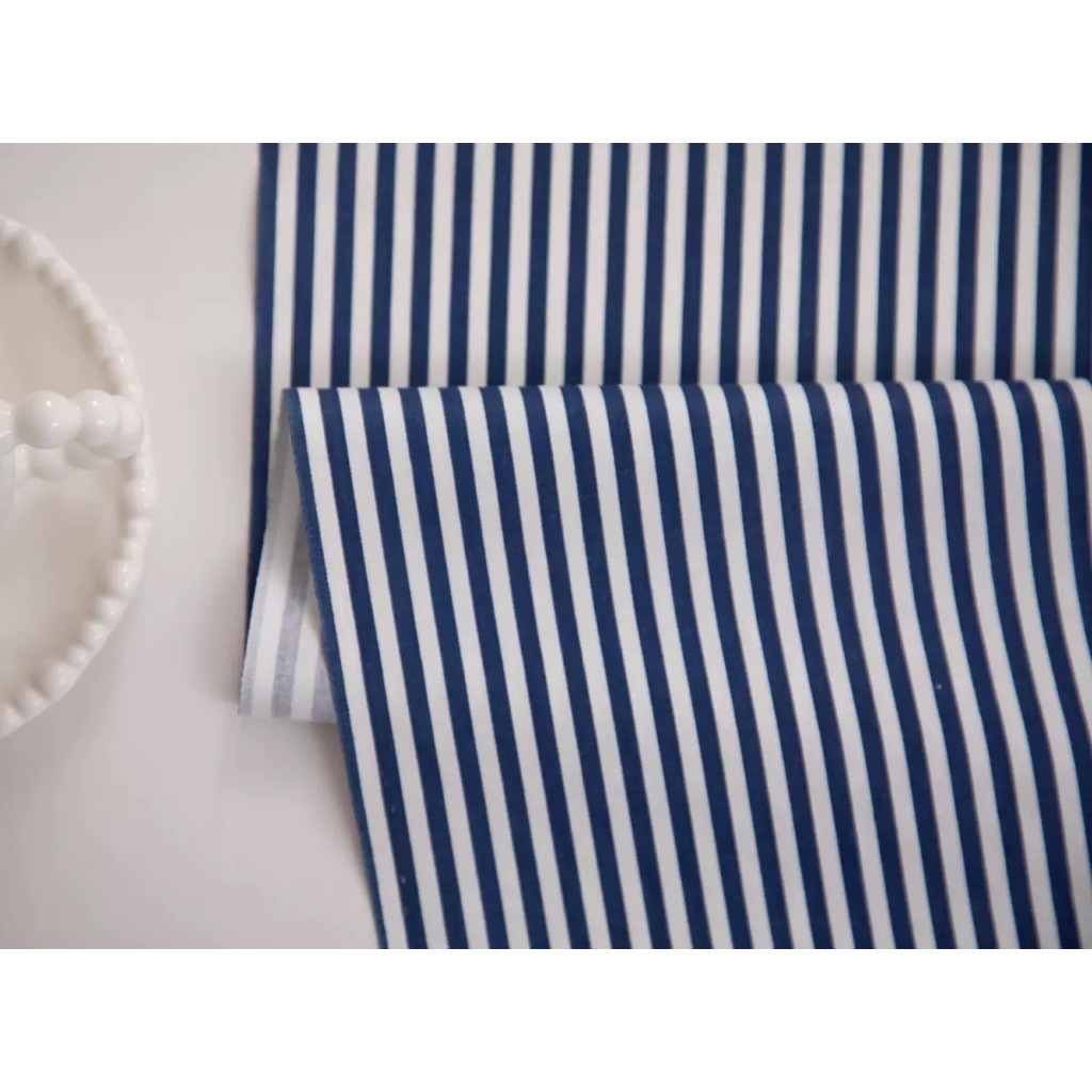 ผ้าคอตตอน 100% คอตตอนทอทวิล ผ้าเมตร ตัดขายเป็นเมตร ผ้าหน้ากว้าง 1.6 เมตร พิมพ์ลายกัปตันหมีน้อย