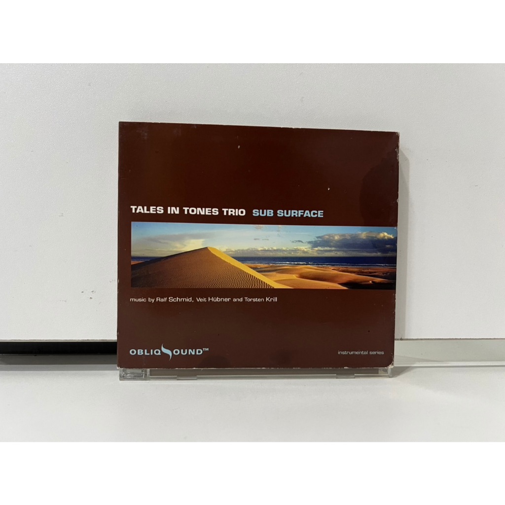 1 CD MUSIC ซีดีเพลงสากล TALES IN TONES TRIO SUB SURFACE (G18J83)