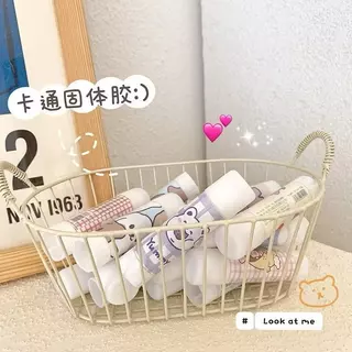✅พร้อมส่งในไทย✅กาวแท่ง glue stick 9กรัม ลายการ์ตูนน่ารัก กาวPVA พกพาสะดวก อุปกรณ์การเรียน