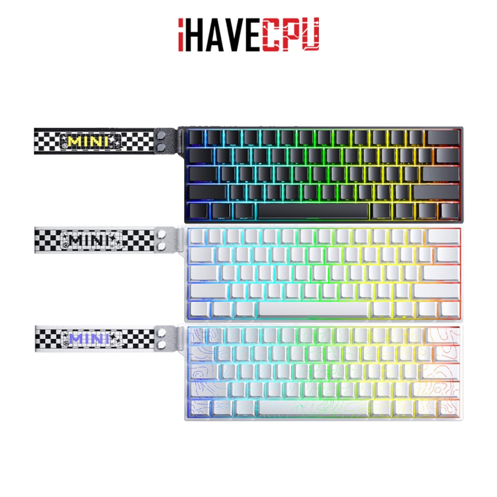 iHAVECPU KEYBOARD (คีย์บอร์ด) AULA MINI60 HE PRO (EN)