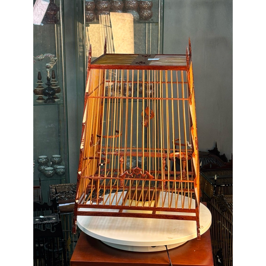 กรงนก17ซี่เสาสายฟ้านาคบุตรงานช่าง