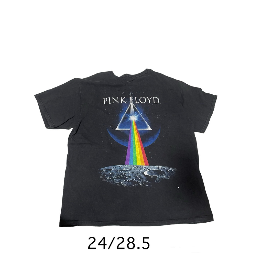 เสื้อยืดมือสอง liquid blue pink floyd