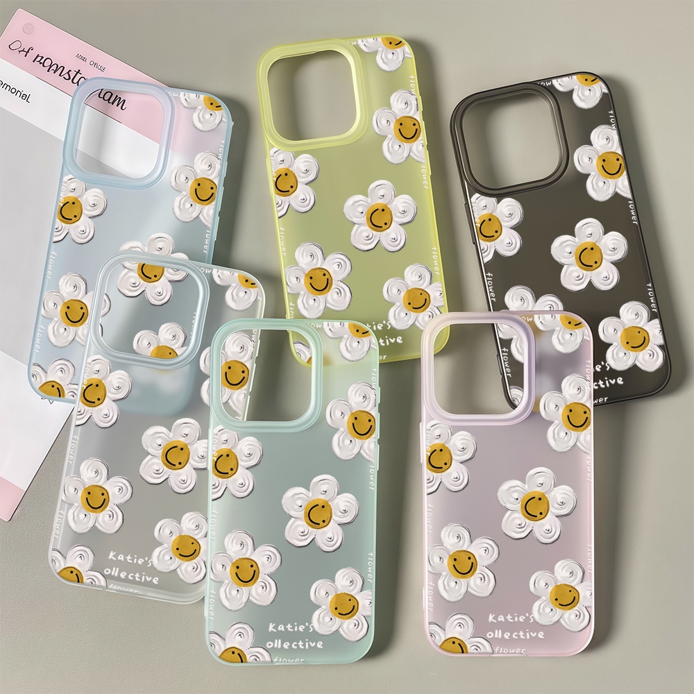 COD-ในไทย🔥เคส สปันจ์บ็อบน่ารัก ยิ้มครึ่งหน้า สําหรับiPhone 7 8 X 11 12 13 14 15 TPUคู่รักขอบคลื่นซิลิโคนเคส ได้ทุกเพศ