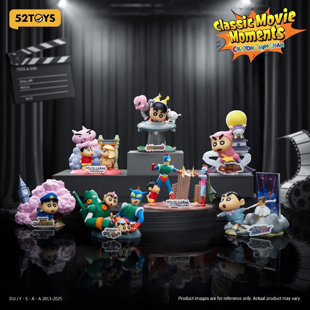 [พร้อมส่ง] 52TOYS Crayon Shin Chan Classic Movie Moments series ลิขสิทธิ์แท้ 🎬 ชินจังจอมแก่น ชินจัง ของสะสม