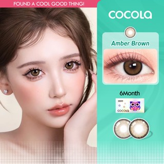 【จัดส่งจากประเทศไทย】คอนแทคเลนส์สีสัน‌ Light Gold Series + Bl…