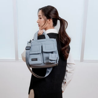 กระเป๋าสะพาย ถือ ใส่แท็ปเลต ไอแพด ใบเล็กใส่หูฟัง airpod กันละอองน้ำ BONNIE BAG KIDNAP ME.