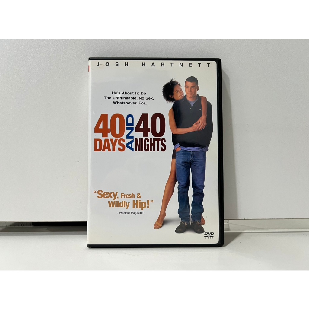 1 DVD ดีวีดีสากล  JOSH HARTNETT  40 DAYS AND 40 NIGHTS (G19J54)
