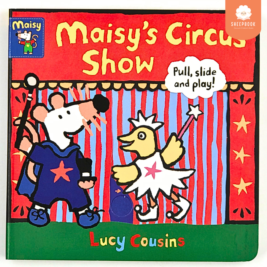 บอร์ดบุ๊ค Maisy's Circus Show: Pull, Slide and Play! L1B3