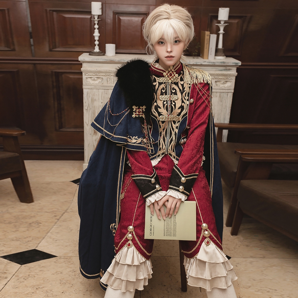 👑  แบรนด์ #YourPrincess ชุดoujiสวยๆ (1LL675)