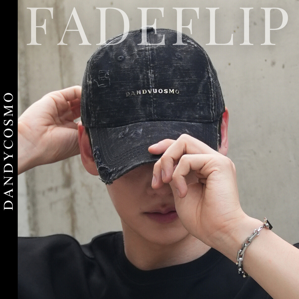 DANDY COSMO| หมวกแก๊ป ออกแบบพิเศษ 4D ทรงลึก ใส่แล้วหน้าเล็ก พรางแก้ม ทรงสวย Unisex รุ่น FADE FLIP