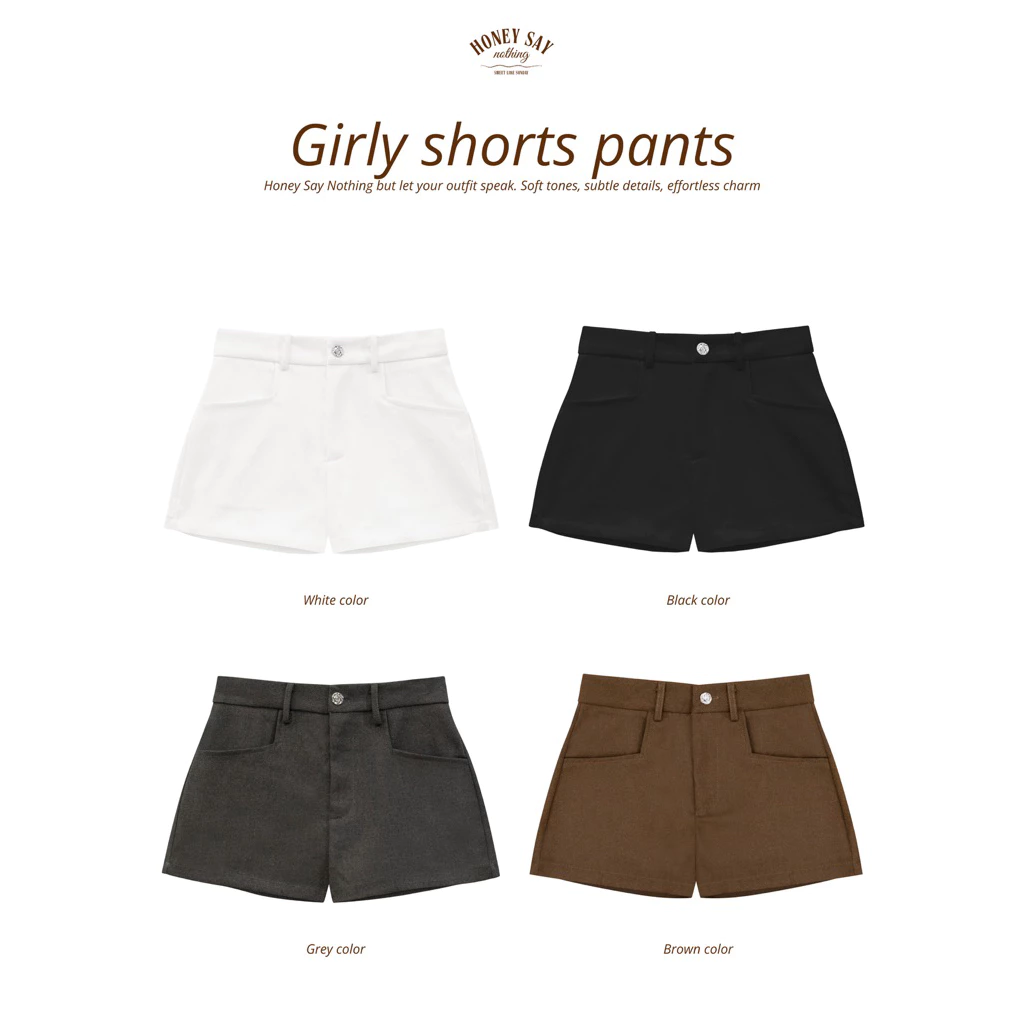 MALISTA - GIRLY SHORTS PANTS