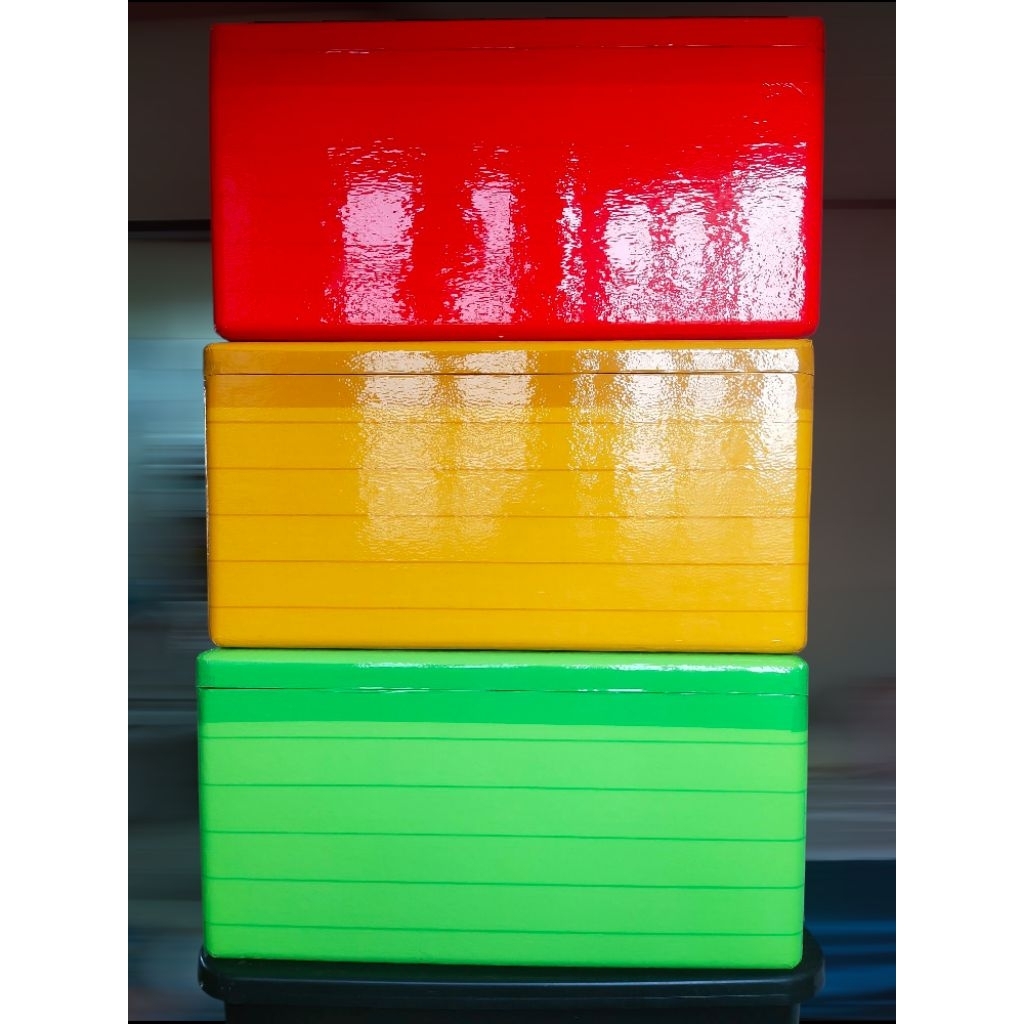 จำกัด5ใบ/ออเดอร์ลังโฟมขนาด25กิโลฟอยล์+เทปชั้นเดียว