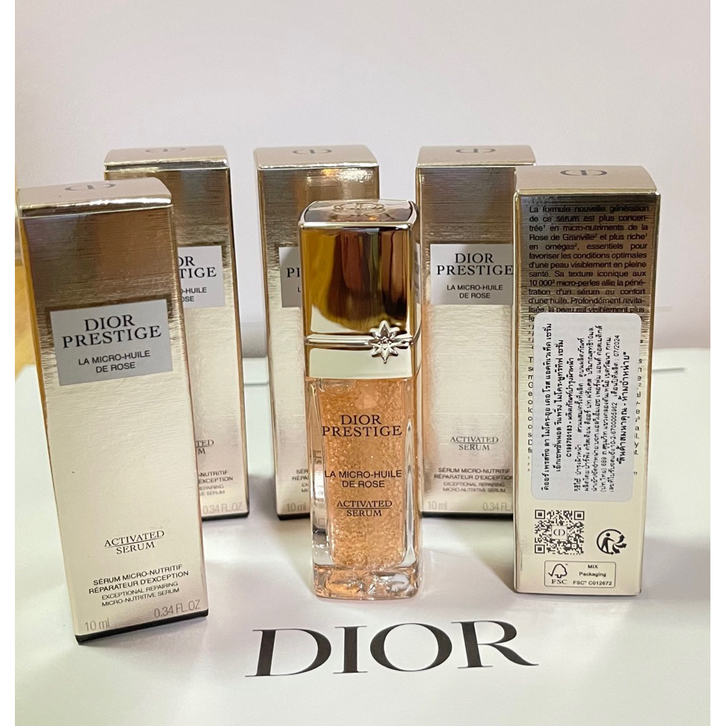 Dior Prestige La Micro - Huile De Rose Advance Serum ✨ป้ายไทยค่ะ✨
