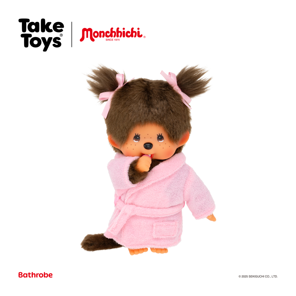 Monchhichi Bathrobe - ตุ๊กตามอนชิชิ