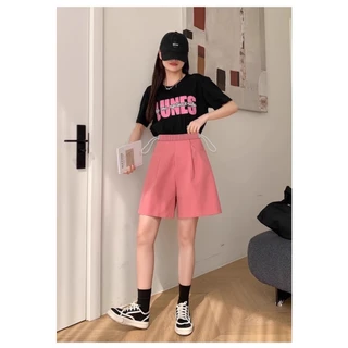MACHIKO | S18 กางเกงขาสั้นคนท้อง เจน Z มีสายผูกเอว ใส่สบาย ใส่ได้ยันหลังคลอด ตั้งครรภ์