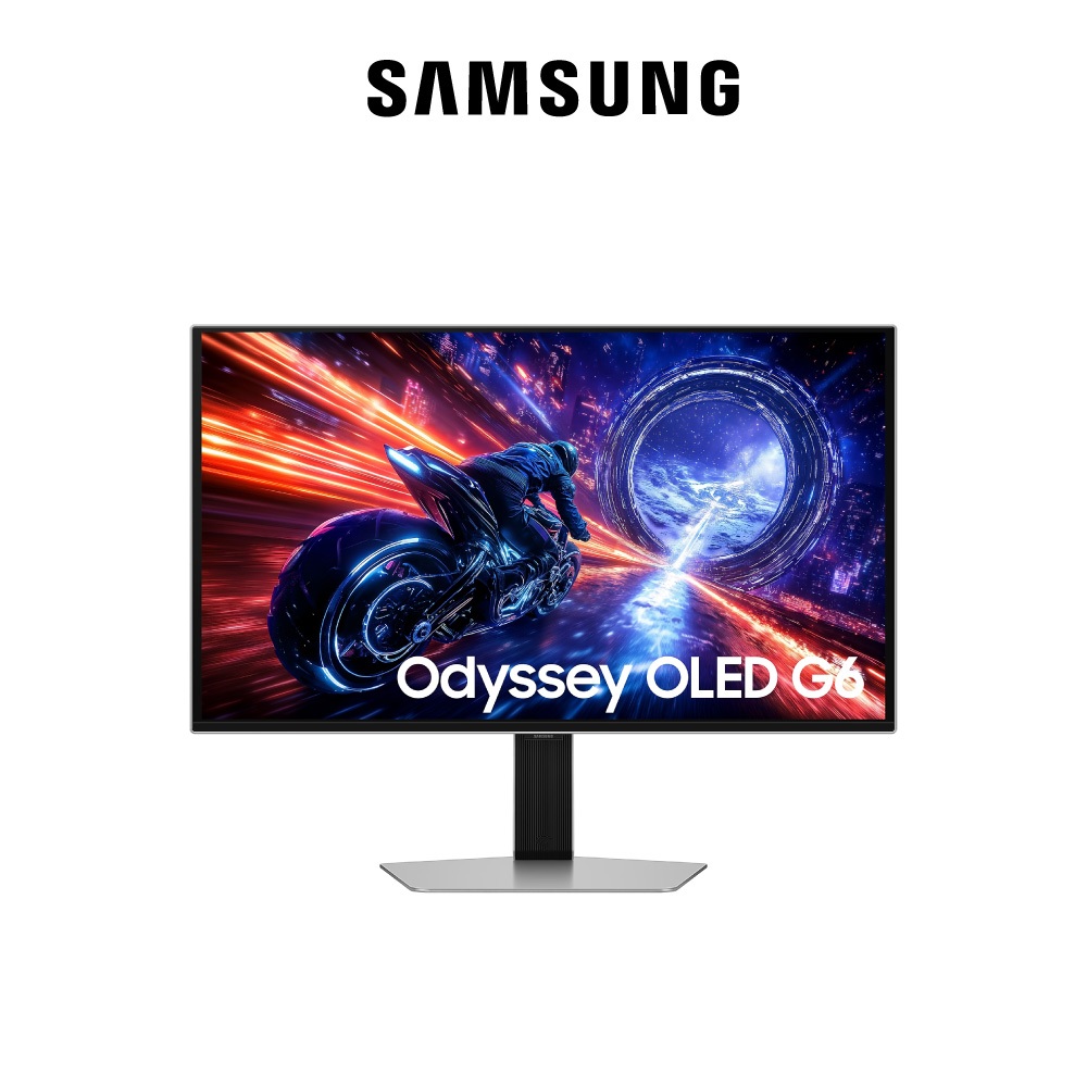 MONITOR (จอมอนิเตอร์) SAMSUNG ODYSSEY OLED G6 G60SF LS27FG602SEXXT - 27 INCH OLED 2K 500Hz AMD FREES